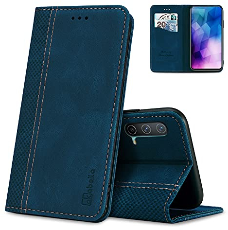 AKABEILA Hülle für OnePlus Nord CE 5G Handyhülle Leder Flip Case Ständer PU Brieftasche Schutzhülle Klapphülle Tasche Case mit [Kartenfach] [Standfunktion] [Magnetisch]