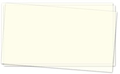 NEU Transparentpapier Extrastark 115g/qm, 50 x 61 cm, 1 Bogen, Creme