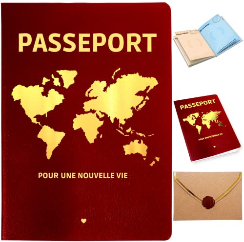 NALKEEZ Livre D'or Départ Collègue De Travail. Cadeau Original Humour Femme, Homme, Retraite. Alternative grande Carte De Départ. Idéal Pot De Départ, Déménagement, Evjf, Diplôme, Long Voyage