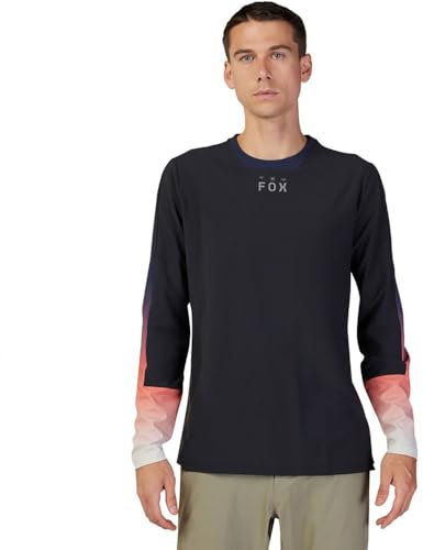 Fox MTB-Jersey Langarm Defend Thermal Schwarz Gr. S