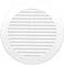 H&C VENT Rejilla Ventilación 125mm de Plástico │ Extractor de Baño Cocina │ Rejilla Aire Acondicionado Conductos Pared Techo Ventilador HVAC Tubo PVC │ Cubiertas de Ventilacion Redonda con Mosquitera