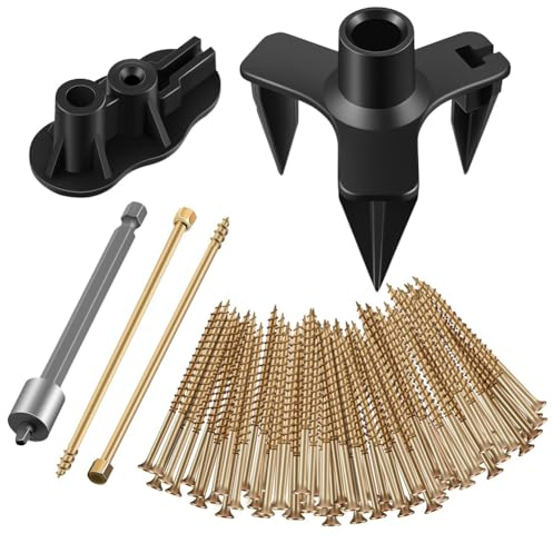 Bodenreparaturset,Kein Quietschen Mehr.Das Kit Beseitigt Quietschen Des Bodens, Passt auf die Meisten - und HartholzböDen und Wird zum Reparieren Von BodenbeläGen Verwendet