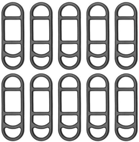 CEEYSEE 10 Stück Fahrrad Silikonband 7cm/2,76Zoll Fahrradlicht Gummiband Fahrrad Silikonband Stretch Lenker Halter Befestigung Gummiringe für Fahrradlicht,Lautsprecher (GJB-D)
