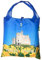 ECO CHIC Lightweight Foldable Reusable Shopping Bag Water Resistant Tote Bag (Tourist Collection Wales)