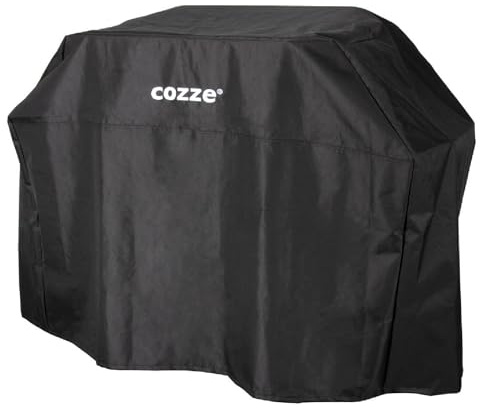 Cozze® Abdeckhaube für Plancha 800 & Premium Tischwagen (800 Serie) – 600D Oxford, UV-beständig, PVC-beschichtet, schwarz, 135 x 62,5 x 98 cm