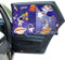 Hianjoo Parasol Coche con protección UV, Magnético de Doble Capa para Ventanas Laterales Cubierta de Sombra de Doble Apertura para Protección contra el Calor/UV, Exploración Espacial