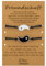 Pax Amare Freundschaftsarmbänder für 2 mit Yin Yang - BFF Armband für Mädchen & Damen