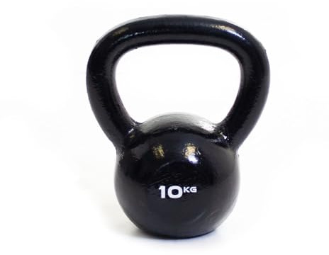 BODYPOWER 10kg Cast Iron Kettlebell