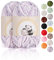 Aeelike Chenille Wolle, 2 x 100 g, Superweichem Häkelgarn für Handweben, Rose