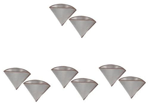 Gatuida 4 Set Maglia Filtrante Filtro Doppio Tazze Tazza Filtri Schermo Per La Preparazione Del Caffè Reti Filtranti Per Macchine Da Caffè Acciaio Inossidabile 304 2 Pezzi * 4