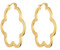 Purelei® Elegante Blüten-Ohrringe für Frauen – Schönes Blumendesign, 18K vergoldet, Edelstahl (41 mm), Geschenk für Frauen (Gold)