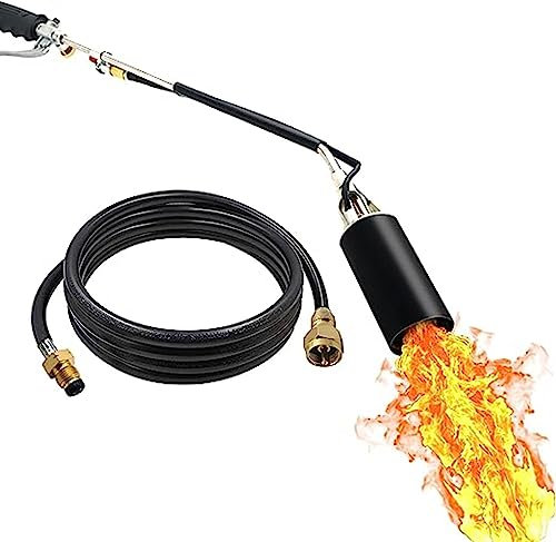 Weed Killer Weed Burner Set – Efficient Gas Flame Device for Easy Weed Removal - Lightweight and Handy