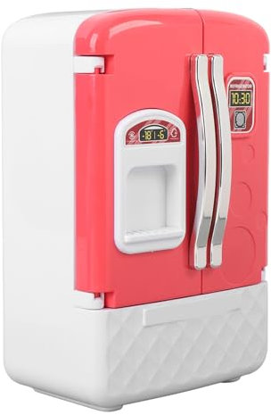 Alomejor Refrigerador de Cocina para Niños, Nevera de Simulación con Sonido Ligero para Niños Pequeños 3,4,5,6