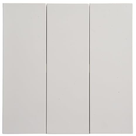 Wodsty Tuya For Zigbee Wireless Smart Scene Switch, 6-Gang Push Button Controller For Smart Home Automation, Voice Control And App Remote Control, White