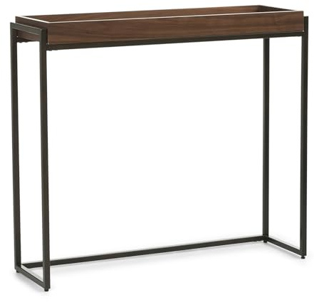 YCXLAXHH Meuble Console, Table Console, Plateau Encastré, Objets Ne Tombant Pas, Convient aux Salons, Chambres et Entrées(60cm/24in)
