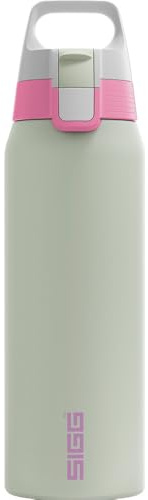 SIGG - Isolierte Trinkflasche - Thermosflasche Shield Therm One Multicolor Lilly - Kohlensäurehaltige Getränke - Auslaufsicher - Spülmaschinenfest - BPA-frei - 90% recycelter Edelstahl - 0,75L