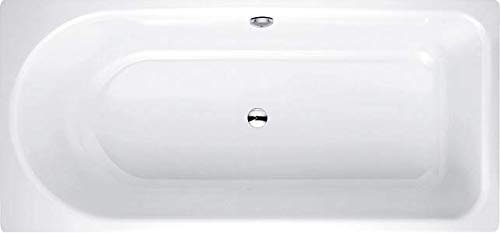 Bette Badewanne Ocean 170x75 cm, 8854, Überlauf hinten, Weiss, Farbe: Weiß - 8854-000