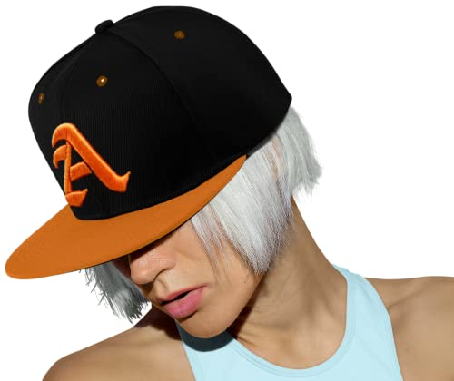 Morefaz New Unisex Jungen Mädchen Mütze Baseball Cap Snapback Hut Gotisch 3D A Kinder Kappe TM (A Orange Orange)