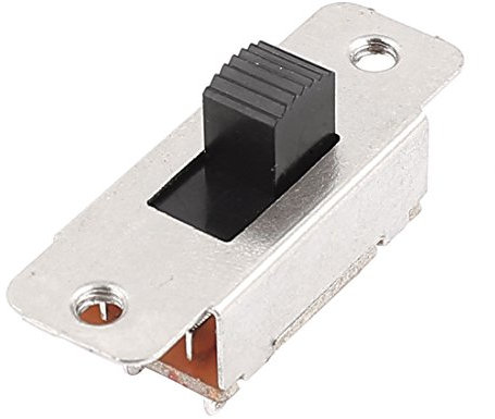 sourcing map 250VAC 3A 125VAC 6A 6 Botones 2 Posiciones DPDT Encendido/EncendidoMini interruptor deslizante
