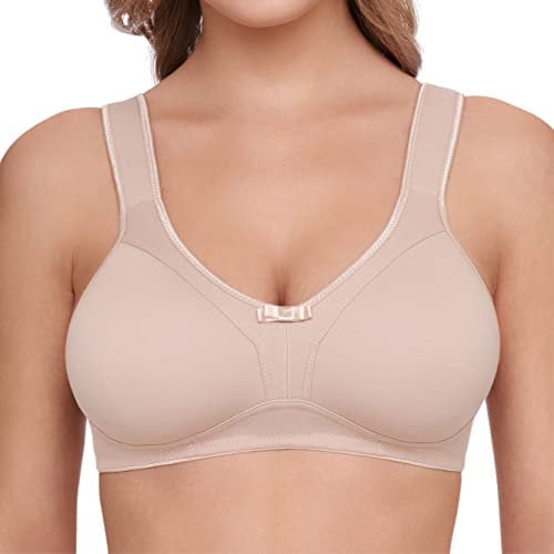 Susa Damen 7619 Bügelloser BH, Braun (Cappuccino 103), 90D EU