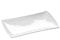 Maxwell & Williams JX250031 Platte eckig 20 x 11 cm – Porzellan Weiß – Serie East meets West – in Geschenkbox