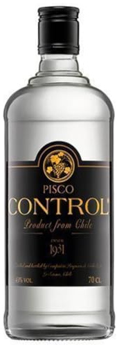Pisco Control Gran Tresterbrand aus Chile (1 x 0.7 l) | Ideal für Pisco Sour und Cocktails, vollmundig und mild, fruchtige Aromen, aus Muskateller-Trauben