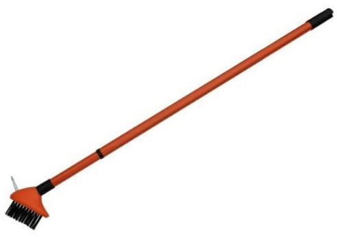 Neilsen CT3344 Patio Wire Brush - Telescopic Wire Brush with Plastic Handle, Ideal for Clearing Moss and Debris from Patios and Block Paving