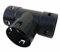 Scheiter KG - T-Stück DN50 Drainage Zubehör - Schwarz - Polypropylen (PP) oder vergleichbares Plastikmaterial - Drainage-T-Stück - Drainageverbinder - Drainagefitting - 1 Stück