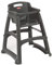 Rubbermaid Commercial Products Sturdy Baby Chair with Feet - Black
