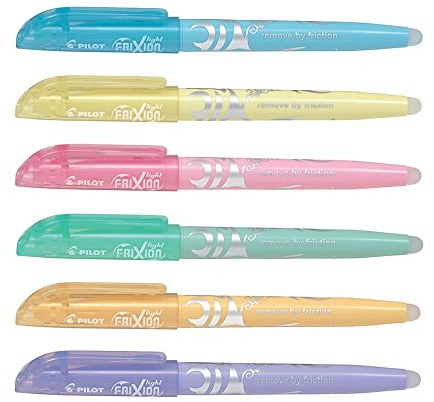 Pilot Frixion Light Pastell 6er-Set