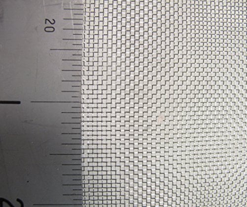 The Mesh Company Stainless Steel Insect Mesh Window Bug Screen Wire Mesh Roll Blocks Flies, Wasps & Other Bugs - 1m x 1.2m Roll