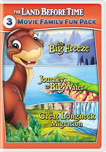 The Land Before Time 3-Movie Family Fun Pack (The Big Freeze / Journey to Big Water / The Great Longneck Migration) [DVD]