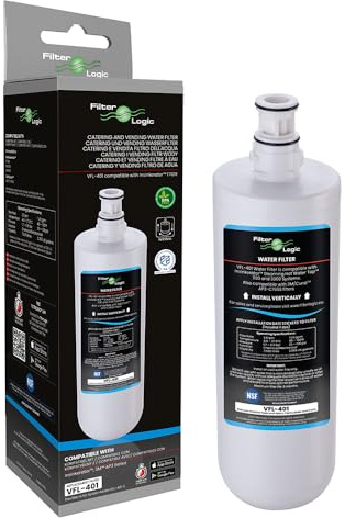 Filterlogic VFL-401 Insinkerator - Water Filter Cartridge Compatible - F701R Also Replaces 3M/Cuno AP3-C765-S Filters for Insinkerator 1100 & 3300 Steaming Hot Water Tap
