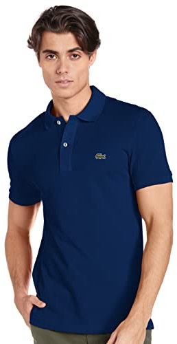 Lacoste Men's Ph4012 Polo Shirt, Blue (Inkwell Cc3), XS
