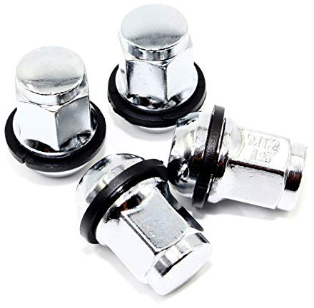 Veritek Radmuttern für Honda Acura, 12 x 1,5 mm, Chrom, Radmuttern, 20 Stück