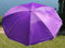 AAF Nommel Sonnenschirm Strand Schirm Gartenschirm - Ø175 cm Marktschirm (Violett)
