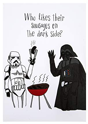 Hallmark Humorkarte für jeden Anlass – Star Wars Design