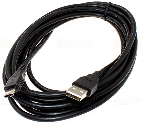 cellePhone USB Ladekabel für Sony Playstation 5 PS5 Controller Play Station - Microsoft Xbox Wireless Controller 2020-3m Meter - schwarz