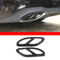 Auspuffausgänge für Mercedes Benz W213 W205 Coupe W246 W216 GLC GLE GLS CLA 304 Edelstahl, 2 Stück