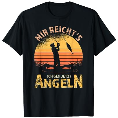Mir reichts ich geh Angeln Anglerspruch Angler T-Shirt