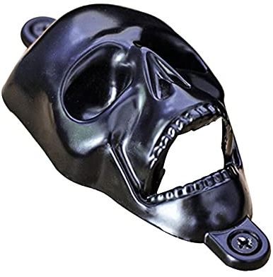 Retro Skull Bottle Opener Unique Wall Mounted Beer Bottle Opener Zinc Alloy Bottle Opener Stylish Home Bar Halloween Decoration Idea