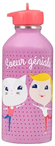 Draeger Paris - Gourde INOX Enfant - Sœur géniale