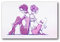 Anime-Poster Nana, 20 x 30 cm, Leinwand, Wandkunst, Poster, dekoratives Schlafzimmer, modernes Zuhause