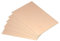 PATIKIL 5Pack FR4 Einseitig Kupferplattiert PCB Laminat Leiterplatte 100x70x1.2mm