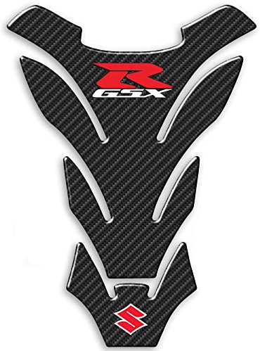 Tankpad selbstklebend Harz 3D Tankschutz kompatibel mit Motorrad SUZUKI GSX-R