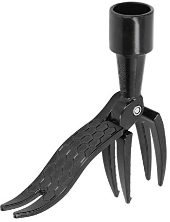 Bewinner Pala per Diserbo Manuale in Piedi, Estrattore Manuale in Alluminio per Erbacce a Prova di Piegatura, 4 Manici a Testa, Adatto per Diserbo Raccogli Erba da Giardino,Cortile, Prato
