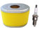 Luftfilter Vorfilter mit Zündkerze passend für Scheppach HP1100S HP1300S HP1200S HP2200S Rüttelplatte