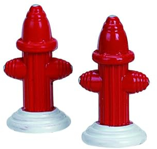 Lemax - Metal Fire Hydrant, Set of 2