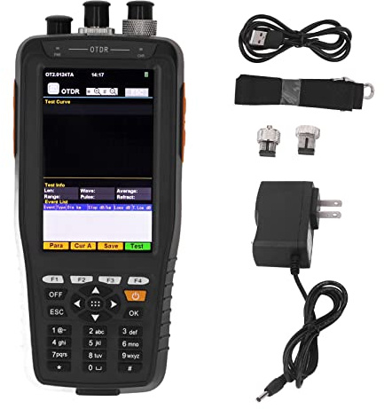 OTDR Glasfaser Tester 0-60 km Testbereich 9/125μm SM für Kabelprüfung und Fehlerortung