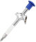 Leopacat Bicycle Grease Injector Gun, Stainless Steel Grease Injector Needle Bicycle Grease Gun Injector Lubrication Tool Grease Socket 5-Way Lubricant Hub Oil Tool Lubricant Injector 175 x 5.6mm